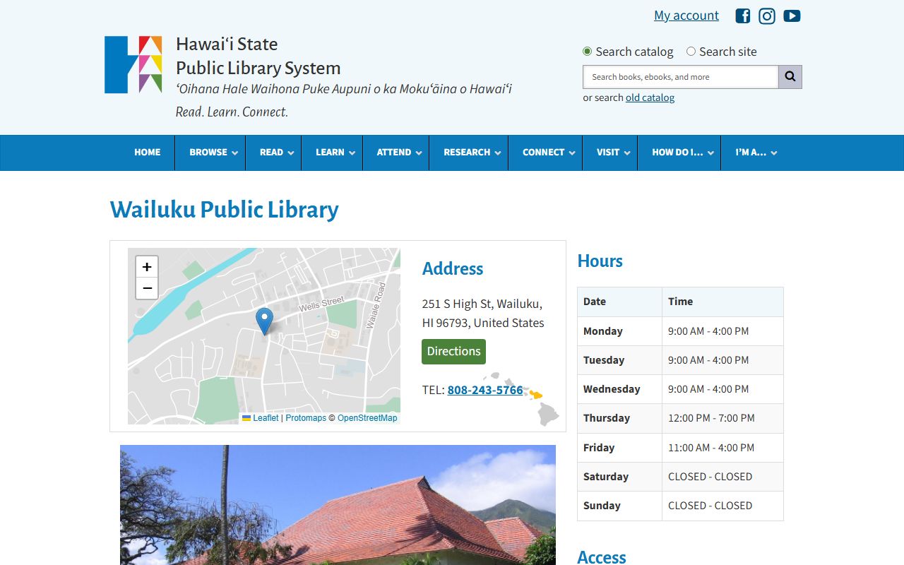 Wailuku Public Library resource for Maui County property tax records and local research